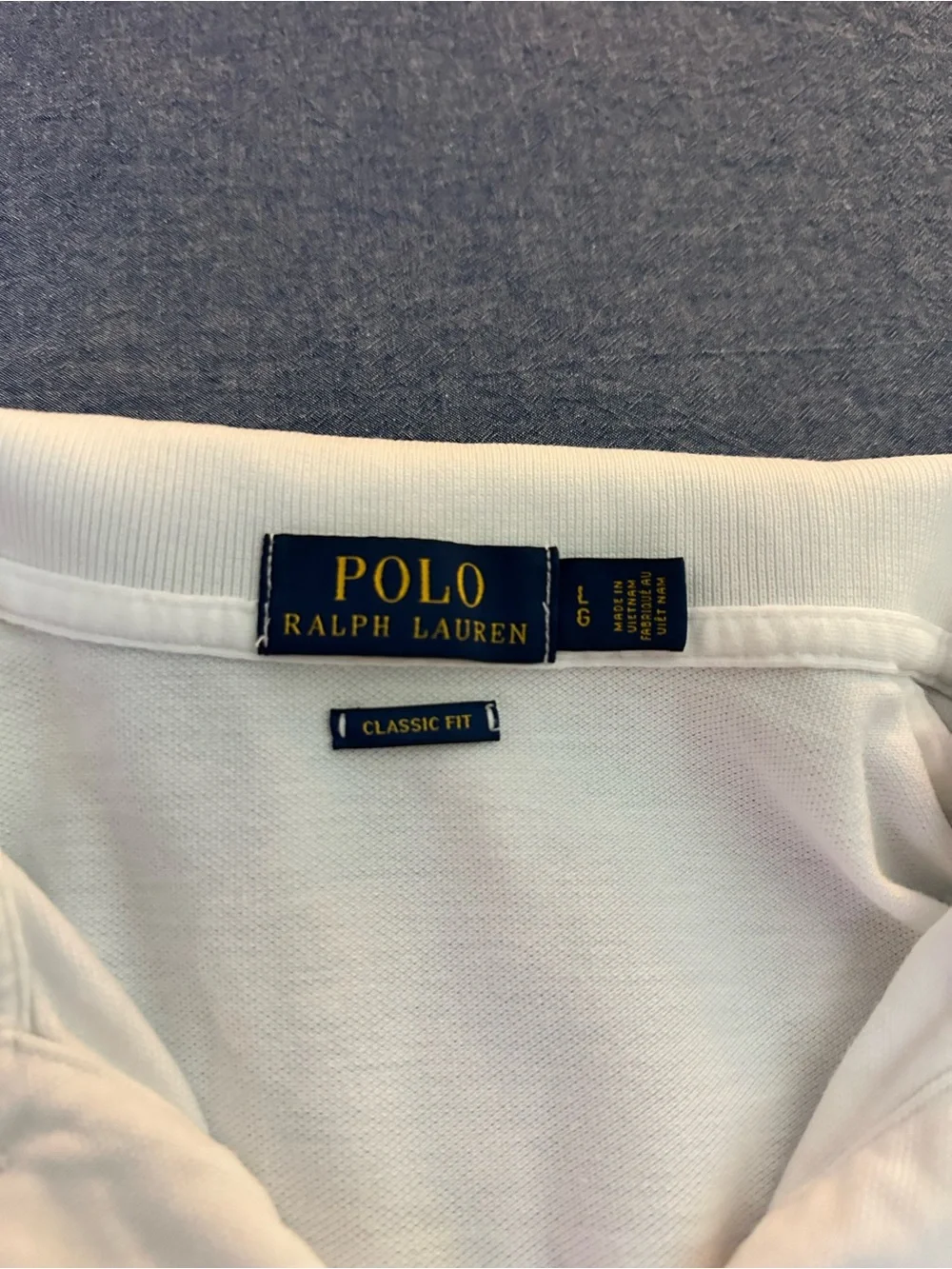 Ralph Lauren Men’s Polo Trio — Navy, White & Gray